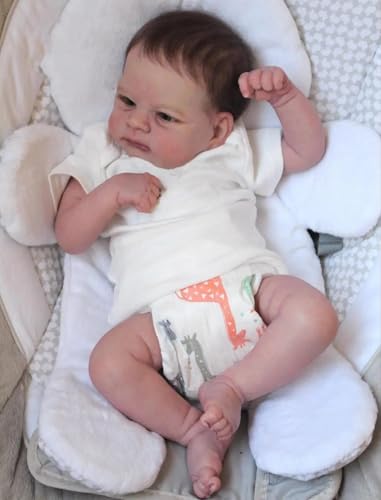 RXDOLL Real Life Babypuppen, die aussehen echte Babys Junge 17 Zoll Realistische Reborn Babypuppen Silikon Ganzkörper Lebensechte Neugeborene Waschbare Puppe Anatomisch Korrektes Spielzeug RXDOLL Real Life Babypuppen, die aussehen echte Babys Junge 17 Zoll Realistische Reborn Babypuppen Silikon Ganzkörper Lebensechte Neugeborene Waschbare Puppe Anatomisch Korrektes Spielzeug von RXDOLL