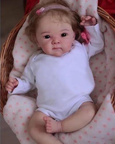 RXDOLL Real Life Babypuppen Silikon Ganzkörper 18 Zoll Realistische Reborn Babypuppen Lebensechte Neugeborene Babys Anatomisch Korrekt Vollsilikon Babys Mädchen Puppe Waschbar RXDOLL Real Life Babypuppen Silikon Ganzkörper 18 Zoll Realistische Reborn Babypuppen Lebensechte Neugeborene Babys Anatomisch Korrekt Vollsilikon Babys Mädchen Puppe Waschbar von RXDOLL