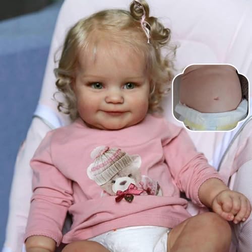 RXDOLL Real Life Reborn Babypuppen Silikon Ganzkörper Mädchen 20 Zoll Realistische Babypuppen, die Echte Silikon Babies Puppe Lächelnde Neugeborene Mädchen Geburtstagsgeschenke RXDOLL Real Life Reborn Babypuppen Silikon Ganzkörper Mädchen 20 Zoll Realistische Babypuppen, die Echte Silikon Babies Puppe Lächelnde Neugeborene Mädchen Geburtstagsgeschenke von RXDOLL