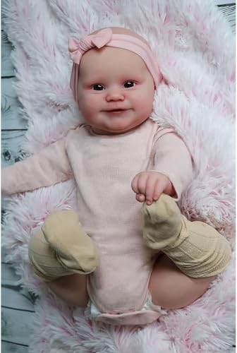 RXDOLL Real Life Reborn Babypuppen Silikon Ganzkörper Mädchen Maddie 20 Zoll Realistische Neugeborene Babypuppen, die echt aussehen anatomisch korrekt Frühchen Silikon Babies Puppe RXDOLL Real Life Reborn Babypuppen Silikon Ganzkörper Mädchen Maddie 20 Zoll Realistische Neugeborene Babypuppen, die echt aussehen anatomisch korrekt Frühchen Silikon Babies Puppe von RXDOLL