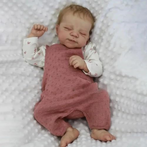 RXDOLL Realistische Reborn Babypuppen Ganzkörper Silikon Mädchen 45,7 cm lebensechte Neugeborene Frühchen anatomisch korrekte Babypuppe, die echt aussehen Babypuppe für Kinder Geschenke RXDOLL Realistische Reborn Babypuppen Ganzkörper Silikon Mädchen 45,7 cm lebensechte Neugeborene Frühchen anatomisch korrekte Babypuppe, die echt aussehen Babypuppe für Kinder Geschenke von RXDOLL