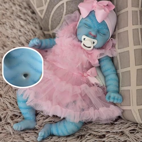 RXDOLL Realistische Reborn Babypuppen Silikon Ganzkörper Avatar Mädchen 20 Zoll Anatomisch Korrekte Babypuppen, die echt aussehen Schlafende Neugeborene Puppe Avatar Reborn Babys Mädchen RXDOLL Realistische Reborn Babypuppen Silikon Ganzkörper Avatar Mädchen 20 Zoll Anatomisch Korrekte Babypuppen, die echt aussehen Schlafende Neugeborene Puppe Avatar Reborn Babys Mädchen von RXDOLL