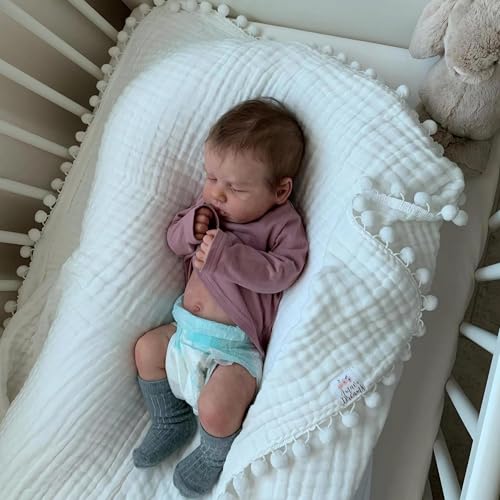 RXDOLL Realistische Reborn Babypuppen Silikon Ganzkörper Mädchen 20 Zoll Lebensecht Anatomisch Korrekt Neugeborene Babys, die echt aussehen Babypuppen Posable Waschbares Spielzeug RXDOLL Realistische Reborn Babypuppen Silikon Ganzkörper Mädchen 20 Zoll Lebensecht Anatomisch Korrekt Neugeborene Babys, die echt aussehen Babypuppen Posable Waschbares Spielzeug von RXDOLL