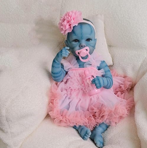 RXDOLL Realistische Reborn Babypuppen Silikon Ganzkörper Mädchen 45,7 cm Avatar anatomisch korrekt Babypuppen beweglich lebensechte Avatar Neugeborene Babys Puppe für Kinder ab 3 Jahren RXDOLL Realistische Reborn Babypuppen Silikon Ganzkörper Mädchen 45,7 cm Avatar anatomisch korrekt Babypuppen beweglich lebensechte Avatar Neugeborene Babys Puppe für Kinder ab 3 Jahren von RXDOLL