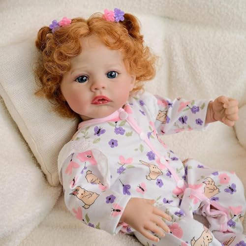 RXDOLL Realistische Reborn-Puppen, Silikon, Ganzkörper-Mädchen, 45,7 cm, wasserdicht, lebensecht wie Reborn-Baby-Puppen, die echt aussehen, waschbares Spielzeug für Kinder ab 3 Jahren RXDOLL Realistische Reborn-Puppen, Silikon, Ganzkörper-Mädchen, 45,7 cm, wasserdicht, lebensecht wie Reborn-Baby-Puppen, die echt aussehen, waschbares Spielzeug für Kinder ab 3 Jahren von RXDOLL