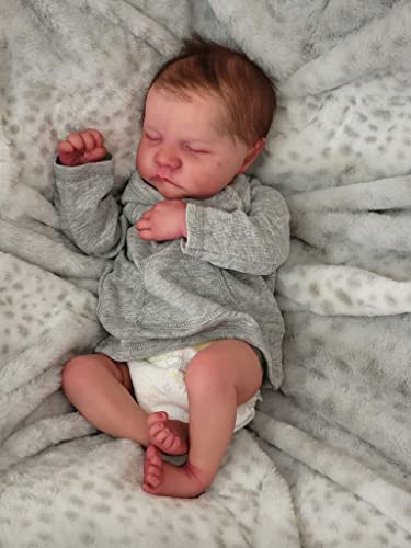 RXDOLL Realistische Wiedergeborene Babypuppen 19 Zoll Silikon Körper Vinyl Schlaf lebhafte Babypuppe Mädchen Neugeborene Babys wasserdichte Spielzeug für Kinder RXDOLL Realistische Wiedergeborene Babypuppen 19 Zoll Silikon Körper Vinyl Schlaf lebhafte Babypuppe Mädchen Neugeborene Babys wasserdichte Spielzeug für Kinder von RXDOLL