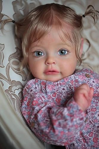 RXDOLL Reborn Baby Kleinkind Puppe Realistische 24 Zoll Weiches Tuch Körper Gewichte Neugeborene Babypuppen Echte lebhafte Babys mit verwurzelten Haaren Spielzeug Geschenke RXDOLL Reborn Baby Kleinkind Puppe Realistische 24 Zoll Weiches Tuch Körper Gewichte Neugeborene Babypuppen Echte lebhafte Babys mit verwurzelten Haaren Spielzeug Geschenke von RXDOLL