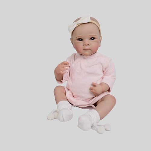 RXDOLL Reborn Baby Puppen Vollsilikon 45CM Echtes Leben Babypuppen Mädchen Handgemacht Realistische Reborn Neugeborene Puppe mit Fütterung Spielzeug für Kinder 3+ oder Sammler RXDOLL Reborn Baby Puppen Vollsilikon 45CM Echtes Leben Babypuppen Mädchen Handgemacht Realistische Reborn Neugeborene Puppe mit Fütterung Spielzeug für Kinder 3+ oder Sammler von RXDOLL