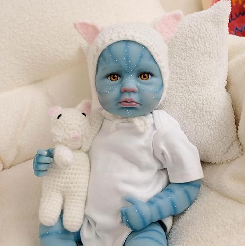 RXDOLL Reborn-Babypuppe, realistischer Avatar, weiches Tuch, körpergewichtet, lebensechte Babypuppe, Augen, offenes Spielzeug, Geschenke für Kinder ab 3 Jahren, 50,8 cm RXDOLL Reborn-Babypuppe, realistischer Avatar, weiches Tuch, körpergewichtet, lebensechte Babypuppe, Augen, offenes Spielzeug, Geschenke für Kinder ab 3 Jahren, 50,8 cm von RXDOLL