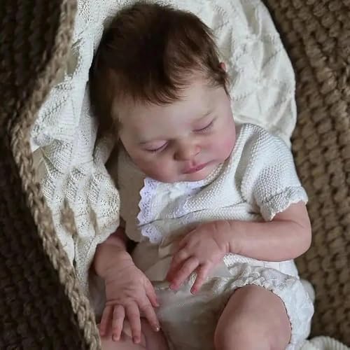 RXDOLL Reborn Babypuppen, weicher Stoffkörper, 50,8 cm, handgefertigt, lebensecht, realistische Babypuppen, die aussehen wie echte Neugeborene, mit Fütterungsspielzeug, Geschenke für Kinder ab 3 RXDOLL Reborn Babypuppen, weicher Stoffkörper, 50,8 cm, handgefertigt, lebensecht, realistische Babypuppen, die aussehen wie echte Neugeborene, mit Fütterungsspielzeug, Geschenke für Kinder ab 3 von RXDOLL