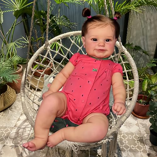 RXDOLL Reborn Babypuppen Silikon Ganzkörper 20 Zoll Realistische Babypuppe, die echt aussehen Anatomisch Korrekt Neugeborenes Mädchen Real Life Reborn Puppen mit Spielzeugzubehör RXDOLL Reborn Babypuppen Silikon Ganzkörper 20 Zoll Realistische Babypuppe, die echt aussehen Anatomisch Korrekt Neugeborenes Mädchen Real Life Reborn Puppen mit Spielzeugzubehör von RXDOLL