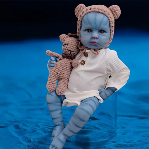 RXDOLL Reborn Babypuppen Silikon Ganzkörper Avatar Junge 20 Zoll Realistische Lebensechte Neugeborene Puppe Anatomisch Korrekte Babypuppen, die echt aussehen Babys wachen Avatar Elf Puppe RXDOLL Reborn Babypuppen Silikon Ganzkörper Avatar Junge 20 Zoll Realistische Lebensechte Neugeborene Puppe Anatomisch Korrekte Babypuppen, die echt aussehen Babys wachen Avatar Elf Puppe von RXDOLL