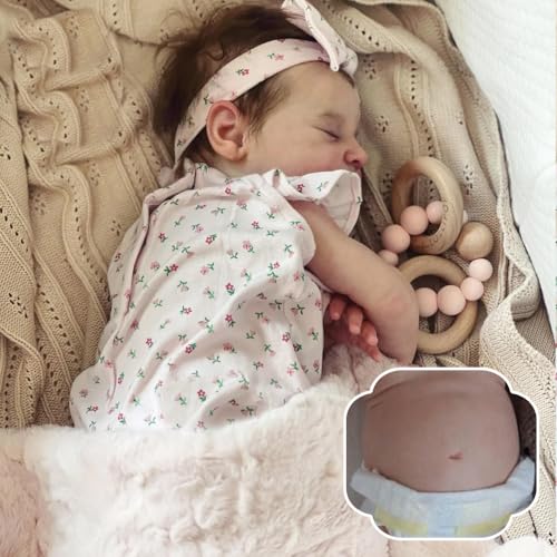 RXDOLL Reborn Babypuppen Silikon Ganzkörper Mädchen Laura 20 Zoll Realistische Neugeborene Puppe Schlafen Reborn Babys, die echt aussehen Babypuppen Anatomisch Korrekt RXDOLL Reborn Babypuppen Silikon Ganzkörper Mädchen Laura 20 Zoll Realistische Neugeborene Puppe Schlafen Reborn Babys, die echt aussehen Babypuppen Anatomisch Korrekt von RXDOLL