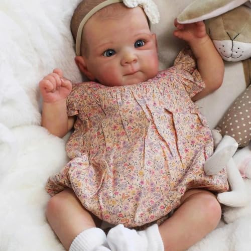 RXDOLL Reborn Babypuppen Silikon Ganzkörper Vinyl Bettie Girl 18 Zoll 45 cm Realistische Neugeborene Puppen Anatomisch Korrekt Real Life Die Echt Aussehen Echt Baby Puppe Für Kinder Ab 3 Jahren RXDOLL Reborn Babypuppen Silikon Ganzkörper Vinyl Bettie Girl 18 Zoll 45 cm Realistische Neugeborene Puppen Anatomisch Korrekt Real Life Die Echt Aussehen Echt Baby Puppe Für Kinder Ab 3 Jahren von RXDOLL