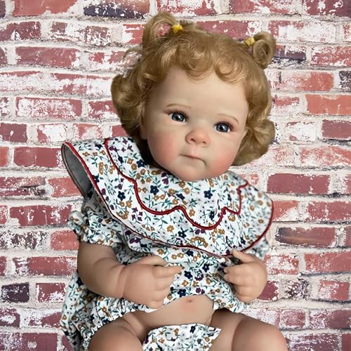 RXDOLL Reborn Babypuppen aus Silikon, Ganzkörper-Vinyl-Puppe, Mädchen, 45,7 cm, realistische, lebensechte Babys, handgefertigte Neugeborenen-Puppen, die echt aussehen, wasserdichtes Spielzeug für RXDOLL Reborn Babypuppen aus Silikon, Ganzkörper-Vinyl-Puppe, Mädchen, 45,7 cm, realistische, lebensechte Babys, handgefertigte Neugeborenen-Puppen, die echt aussehen, wasserdichtes Spielzeug für von RXDOLL