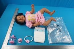 RXDOLL Reborn Realistische Babypuppen 20 Zoll Weicher Stoffkörper Handgemachte Lebensechte Babypuppe, die aussieht wie ein echtes Leben Neugeborene Puppe Babys mit braunen Haaren Spielzeug Geschenke RXDOLL Reborn Realistische Babypuppen 20 Zoll Weicher Stoffkörper Handgemachte Lebensechte Babypuppe, die aussieht wie ein echtes Leben Neugeborene Puppe Babys mit braunen Haaren Spielzeug Geschenke von RXDOLL