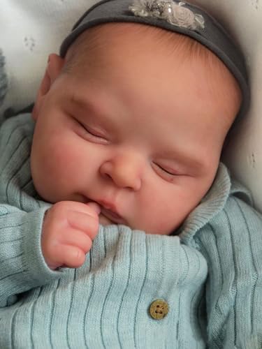 RXDOLL Schlafpuppe Baby Reborn Puppen Realistische 20 Zoll Weiche Tuch Körper Lebensechte Babypuppe Mädchen Real Life Neugeborene Babys Spielzeug Geschenke mit Fütterung Zubehör RXDOLL Schlafpuppe Baby Reborn Puppen Realistische 20 Zoll Weiche Tuch Körper Lebensechte Babypuppe Mädchen Real Life Neugeborene Babys Spielzeug Geschenke mit Fütterung Zubehör von RXDOLL