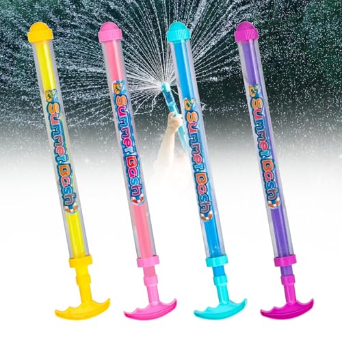 RXKFIGX 4 Stück Feuerwerks Wasserpistole, Romantisches Feuerwerk Wasserspritzpistole, Wasserspritzpistole für Kinder und Erwachsene, Wassersprühspielzeug im Feuerwerksstil für Strandpool und Partys RXKFIGX 4 Stück Feuerwerks Wasserpistole, Romantisches Feuerwerk Wasserspritzpistole, Wasserspritzpistole für Kinder und Erwachsene, Wassersprühspielzeug im Feuerwerksstil für Strandpool und Partys von RXKFIGX