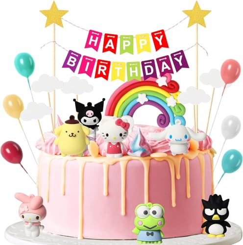 20 Stück Cake Toppers, Kuchen Deko, Cupcake Topper, Cartoon Cake Toppers, Cake Topper Geburtstag, Tortendeko Geburtstag für Geburtstag Party Kuchen Dekoration 20 Stück Cake Toppers, Kuchen Deko, Cupcake Topper, Cartoon Cake Toppers, Cake Topper Geburtstag, Tortendeko Geburtstag für Geburtstag Party Kuchen Dekoration von RXSPOYLY