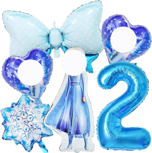 Luftballon 2 Jahre Geburtstag Mädchen, Geburtstagsdeko 2 Jahre Blau, Cartoon Kindergeburtstag Deko, Geburtstagsdeko Blau, Geburtstag Balloon Partyzubehör für Kinder Mädchen Luftballon 2 Jahre Geburtstag Mädchen, Geburtstagsdeko 2 Jahre Blau, Cartoon Kindergeburtstag Deko, Geburtstagsdeko Blau, Geburtstag Balloon Partyzubehör für Kinder Mädchen von RXSPOYLY
