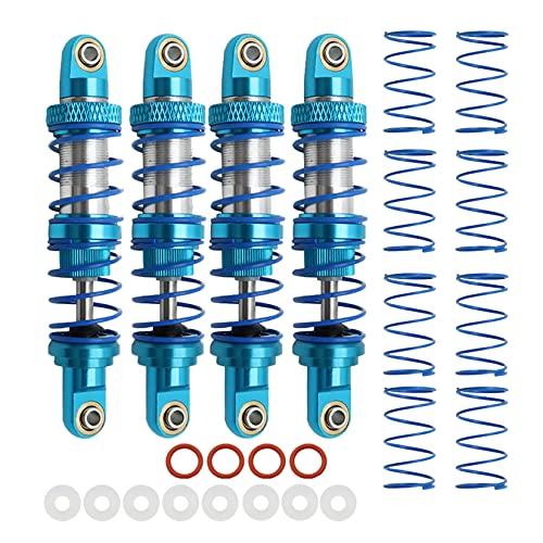 RXZIXYL Metall 70mm 80mm 90mm 100mm 110mm 120mm Stoßdämpfer Öldämpfer für 1/10 RC Crawler Auto Axial SCX10 AXI03007 RBX10 D90 TRX4 (Blue 70mm) von RXZIXYL