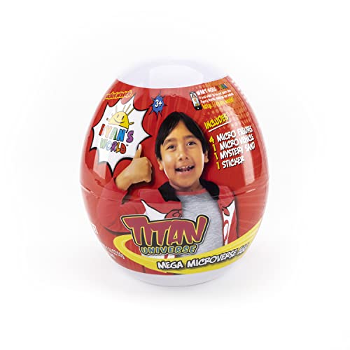 RYAN'S WORLD: Titan Universe Mega Microverse Mystery Egg | Entdecken Sie Ryans Titan Universum! | Überraschungsspielzeug zum Sammeln | Für Kinder ab 3 Jahren RYAN'S WORLD: Titan Universe Mega Microverse Mystery Egg | Entdecken Sie Ryans Titan Universum! | Überraschungsspielzeug zum Sammeln | Für Kinder ab 3 Jahren von RYAN'S WORLD