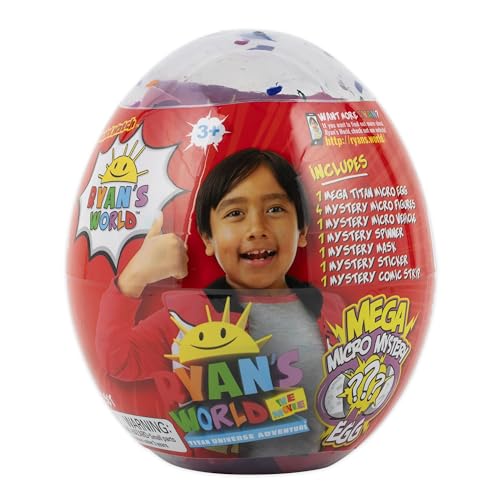 RYAN'S WORLD 931774.002 Movie Mega Microverse Egg, Mixed RYAN'S WORLD 931774.002 Movie Mega Microverse Egg, Mixed von RYAN'S WORLD