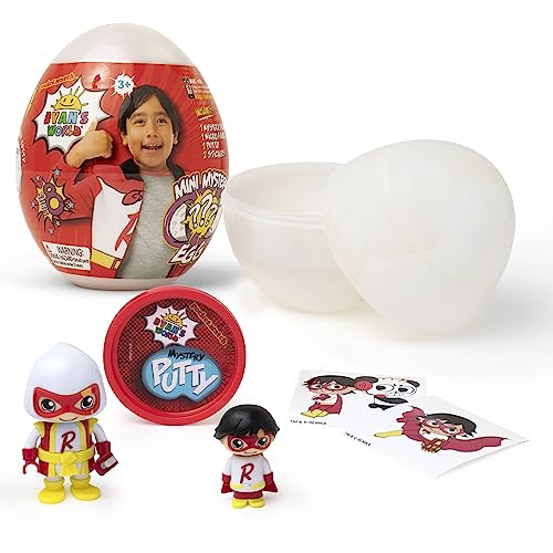 Ryan's World Geheimnisvolles Mini-Ei – Serie 8, enthält 5 Überraschungsgeheimnis-Spielzeuge im Inneren, offizielles Spielzeug für Jungen und Mädchen ab 3 Jahren von RYAN'S WORLD