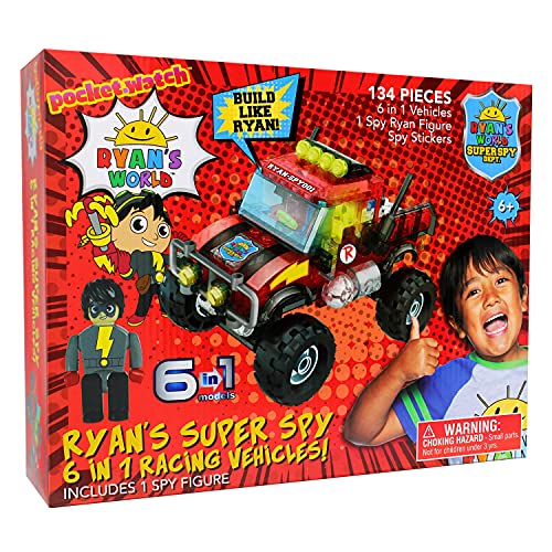 Ryan's World Super Spy 6 in 1 baubares Ziegelfahrzeug Ryan's World Super Spy 6 in 1 baubares Ziegelfahrzeug von RYAN'S WORLD