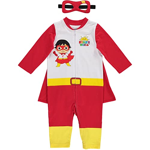 Ryan's World Umhang-Masken-Set für Kinder, Titan, rot, 18 Monate Ryan's World Umhang-Masken-Set für Kinder, Titan, rot, 18 Monate von RYAN'S WORLD