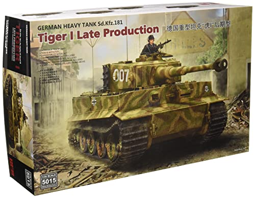 RYE FIELD MODEL RM5015 Plastikbausatz Tiger I Late Production, Mehrfarbig RYE FIELD MODEL RM5015 Plastikbausatz Tiger I Late Production, Mehrfarbig von RYE FIELD MODEL