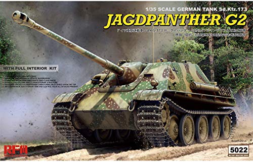 RYE FIELD MODEL RFM5022 RYEFIELD Models 5022 1/35 Jagdpanther G2 w/Full Interior KIT von RYE FIELD MODEL