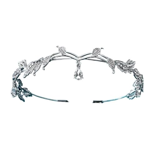 Elfenprinzessin-Tiara, Kopfschmuck for Frauen, 1 Stück, Feen-Kopfschmuck, Stirnband, Krone, verstellbare Kopfbedeckung, Retro, rund, Prinzessin, Braut, Hochzeit, Rollenspiel, Party, Ball, Cosplay-Zube Elfenprinzessin-Tiara, Kopfschmuck for Frauen, 1 Stück, Feen-Kopfschmuck, Stirnband, Krone, verstellbare Kopfbedeckung, Retro, rund, Prinzessin, Braut, Hochzeit, Rollenspiel, Party, Ball, Cosplay-Zube von RYRYR