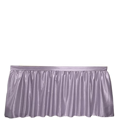 Party Tischröcke Tischdecke Glitter Sparkly Shimmer Rechteck Tischdecken for Geburtstagsparty-Event Hochzeitsdekor(Pueple,6ft 70x183cm) von RYRYR