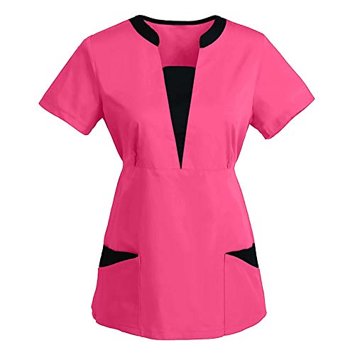 RYTEJFES Kasack Damen Frauen Scrubs Berufskleidung Baumwolle Kostüm Arzt Op Medizinische Uniform Blau Kasacks Kazaks Altenpflege Kleidung Herren Krankenschwester Kittel RYTEJFES Kasack Damen Frauen Scrubs Berufskleidung Baumwolle Kostüm Arzt Op Medizinische Uniform Blau Kasacks Kazaks Altenpflege Kleidung Herren Krankenschwester Kittel von RYTEJFES
