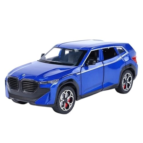RYUEXING For1/24 Doppelspray XM Geländewagen Simulation Legierung Druckguss Automodell Kinderspielzeug Sammlung Ornamente(Blue) von RYUEXING