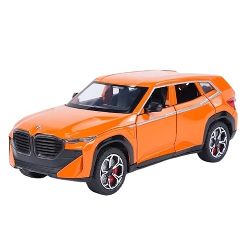RYUEXING For1/24 Doppelspray XM Geländewagen Simulation Legierung Druckguss Automodell Kinderspielzeug Sammlung Ornamente(Orange) von RYUEXING