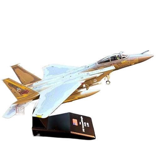 RYUEXING for 1/100 Legierung Flugzeug F-15A US Army Kämpfer Mit Waffen Metall Modell Fertige Sammlung Ornamente von RYUEXING