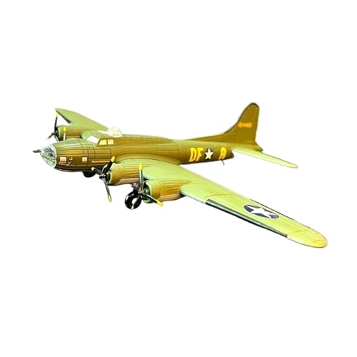 RYUEXING for 1/144 Legierung US Army Strategic Bomber B-17 Air Fortress Flugzeug Metall Modell Fertige Sammlerstück Ornament von RYUEXING