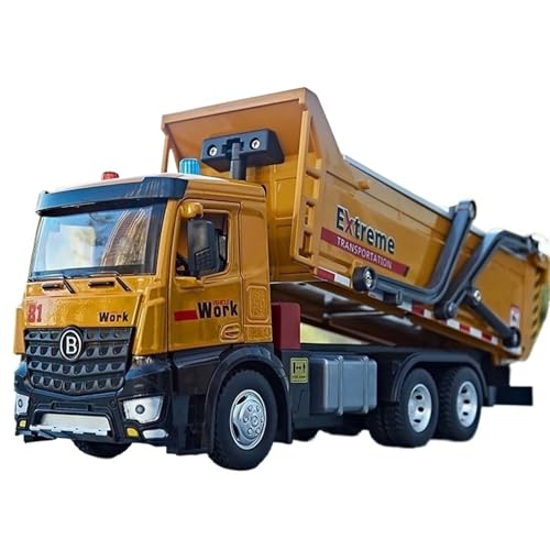 RYUEXING for 1/22 Muldenkipper Engineering Auto Simulation Legierung Automodell Mit Ton Und Licht Multifunktions-interaktive Kinderspielzeug-Sammlung Ornamente von RYUEXING