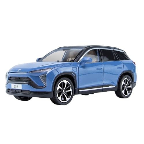 RYUEXING for 1/22 Yulai ES6 Intelligente Sprachversion Simulation Legierung Automodell Mit Ton Und Licht Multifunktions-interaktive Kinderspielzeug-Sammlung Ornamente(Blue) von RYUEXING