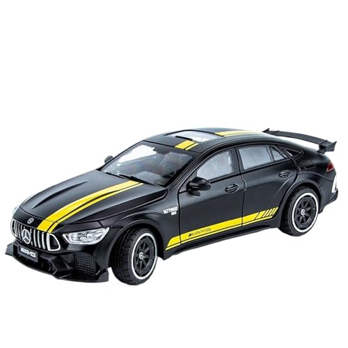 RYUEXING for 1/24 AMG GT63 Sportwagen Simulation Legierung Druckguss Automodell Kinderspielzeug Sammlung Ornamente(Black) von RYUEXING