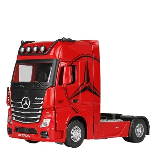 RYUEXING for 1/24 Anhängerkopf Simulation Legierung Druckguss Automodell Kinderspielzeug Sammlung Ornamente(Red) von RYUEXING