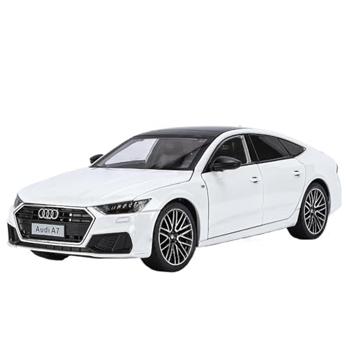 RYUEXING for 1/24 Ares GTR 50 Sportwagen Echtes Legierungsdruckguss-Automodell Kinderspielzeug-Kollektion Ornamente(White) von RYUEXING