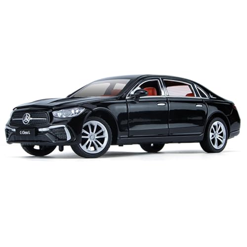 RYUEXING for 1/24 C260L Simulation Legierung Druckguss Auto Modell Kinder Spielzeug Sammlung Ornamente(Black) von RYUEXING