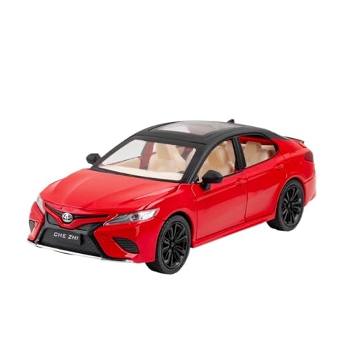 RYUEXING for 1/24 Camry Sportwagen Simulation Legierung Druckguss Automodell Kinderspielzeug Sammlung Ornamente(Red) von RYUEXING
