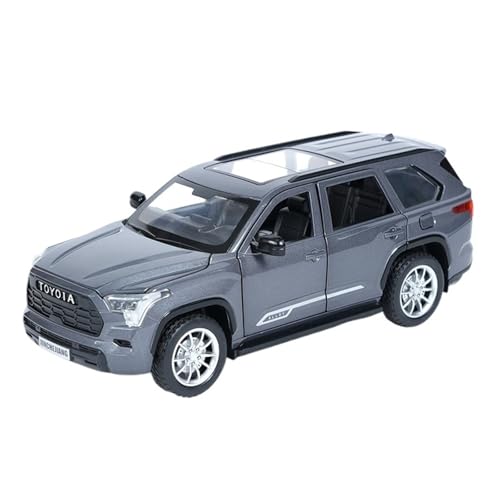 RYUEXING for 1/24 Doppel Spray Sequoia Geländewagen Simulation Legierung Druckguss Auto Modell Kinder Spielzeug Sammlung Ornamente(Gray) von RYUEXING