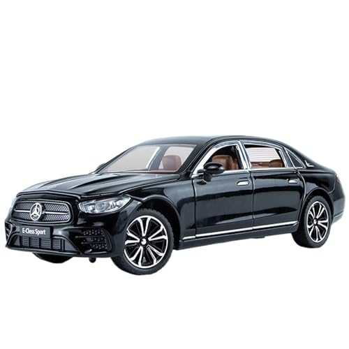 RYUEXING for 1/24 E300 Simulation Legierung Druckguss Auto Modell Kinder Spielzeug Sammlung Ornamente(Black) von RYUEXING