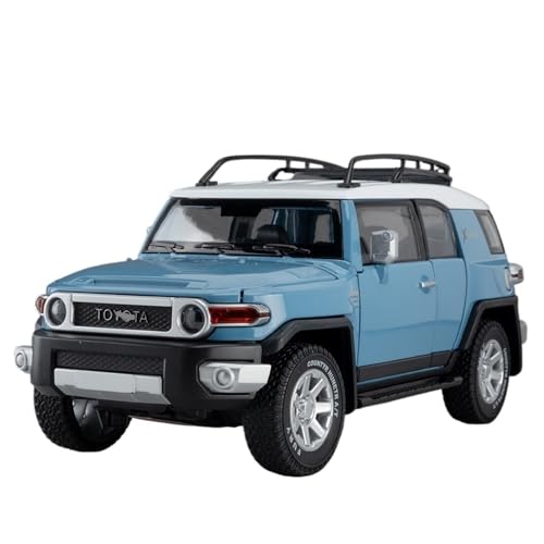 RYUEXING for 1/24 FJ Road Cruiser Simulation Legierung Auto Modell Spielzeug Sammlung Ornamente(Blue) von RYUEXING