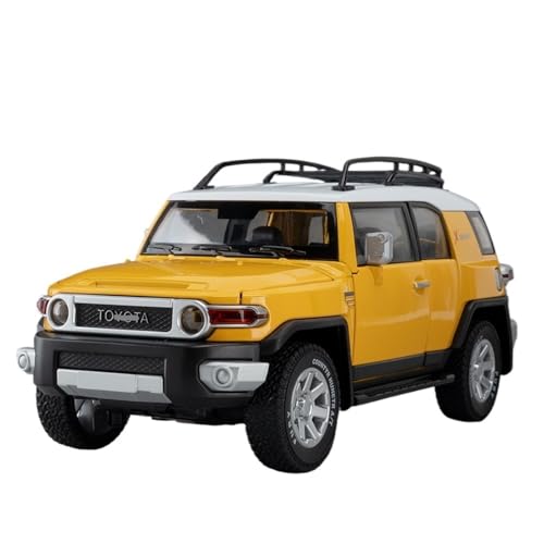 RYUEXING for 1/24 FJ Road Cruiser Simulation Legierung Auto Modell Spielzeug Sammlung Ornamente(Yellow) von RYUEXING